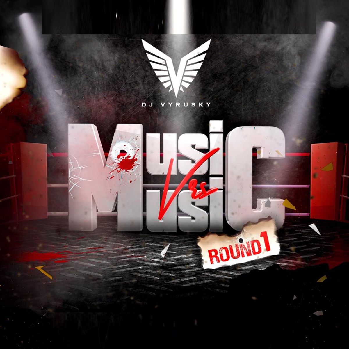 Music Vs. Music, Round 1 by DJ Vyrusky album cover