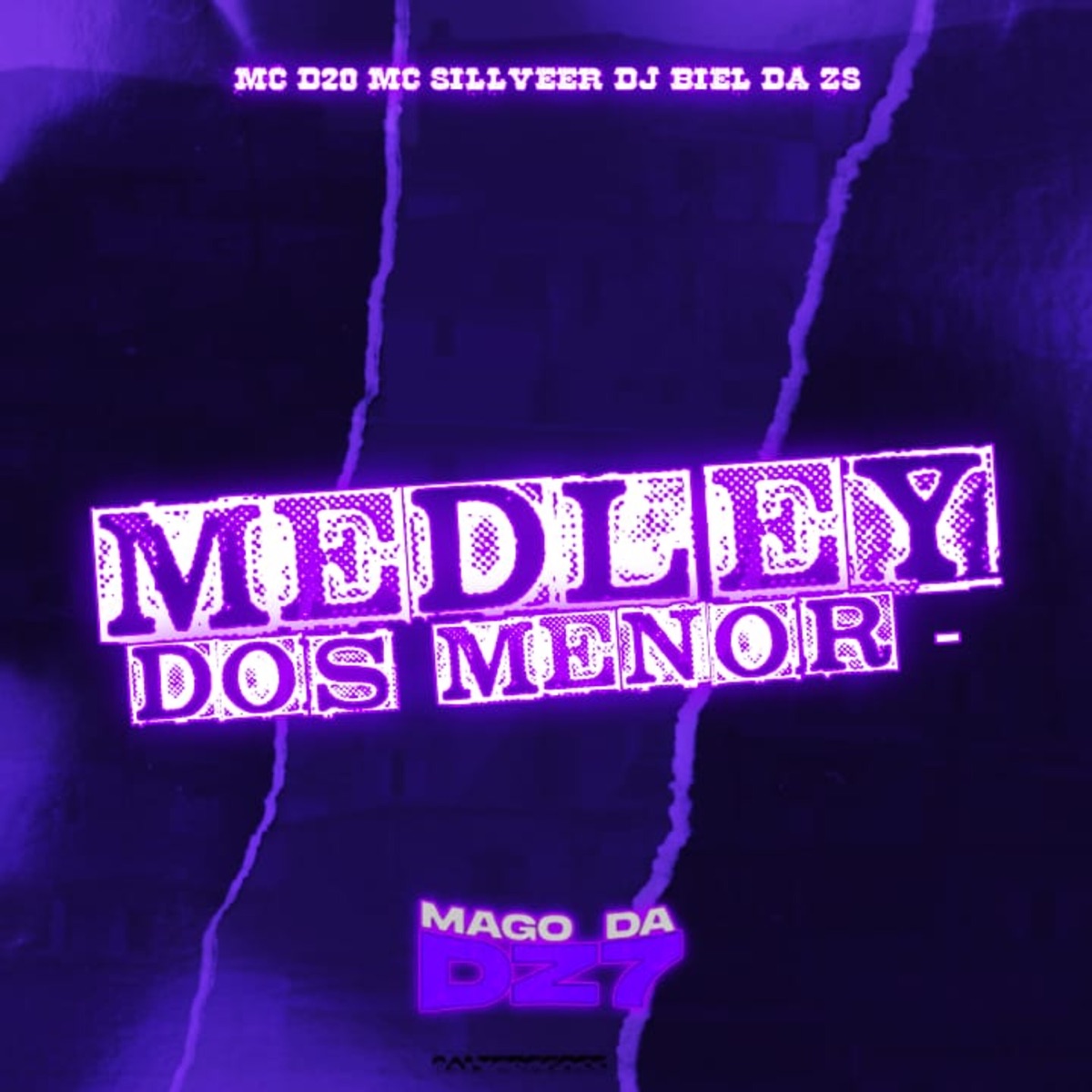Medley dos Menor - Single by DJ BIEL DA ZS, Mc D20 & MC SILLVEER album cover