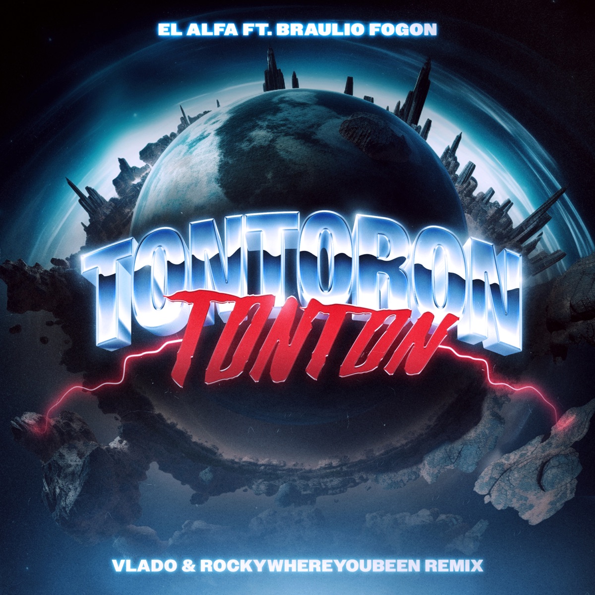 Tontoron Tonton (Vlado & Rockywhereyoubeen Remix) [feat. Carnage] - Single by El Alfa, Vlado & Rockywhereyoubeen album cover