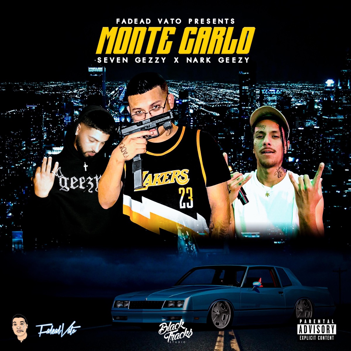 Monte Carlo (feat. Los Geezys) - Single by Fadead Vato album cover