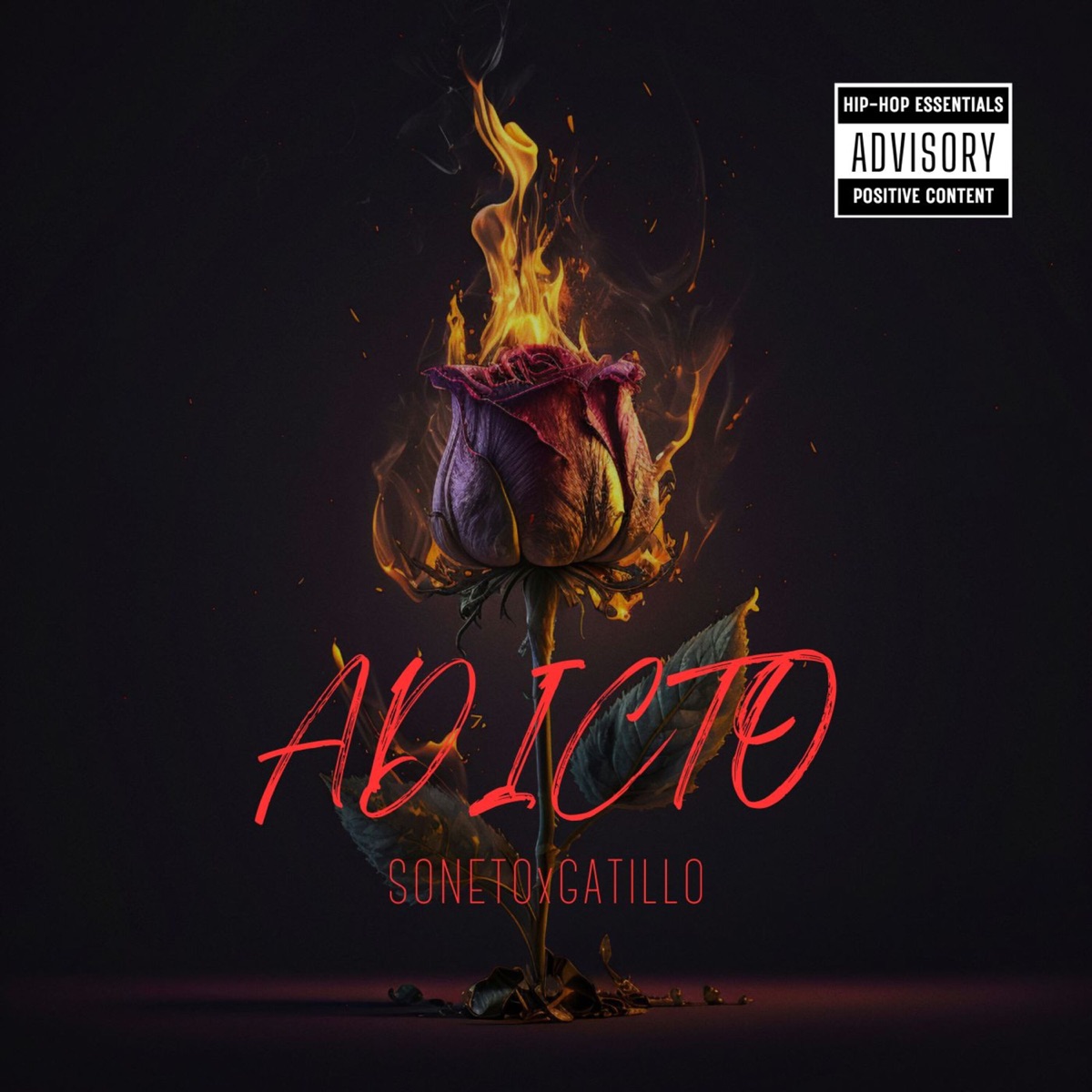 ADICTO (feat. Gatillo) - Single by Soneto album cover