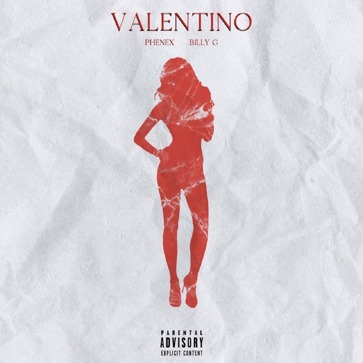 Valentino - Single by Phenex & Billy G album cover