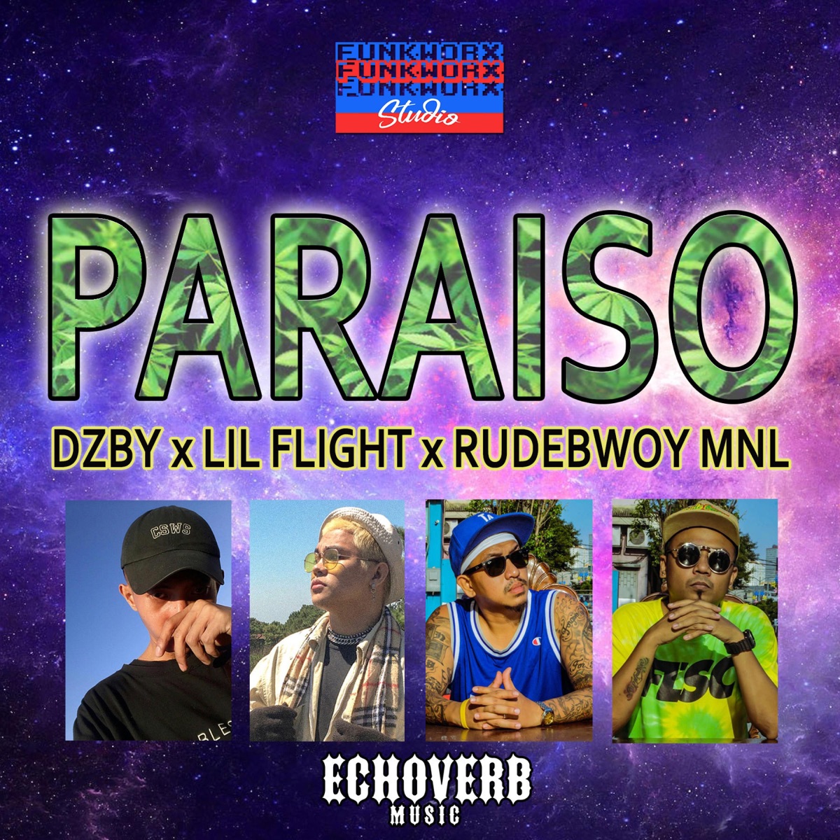 Paraiso (feat. DZBY & Lil Flight) - Single by Rudebwoy MNL album cover
