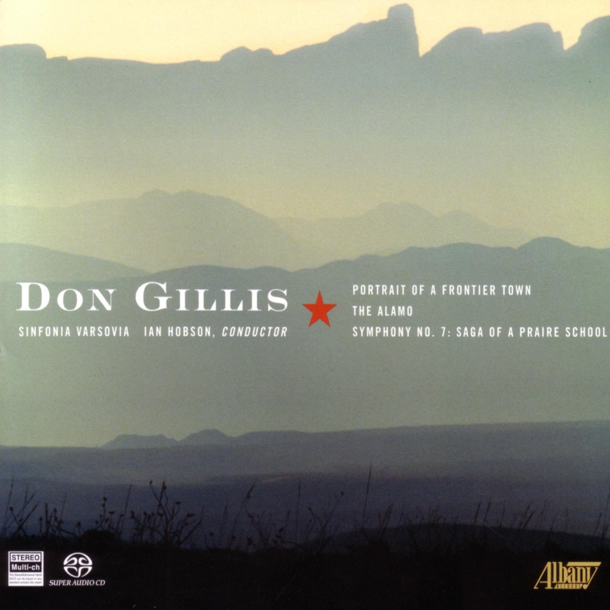 Gillis: Symphony No. 7 by Ian Hobson & Sinfonia Varsovia album cover