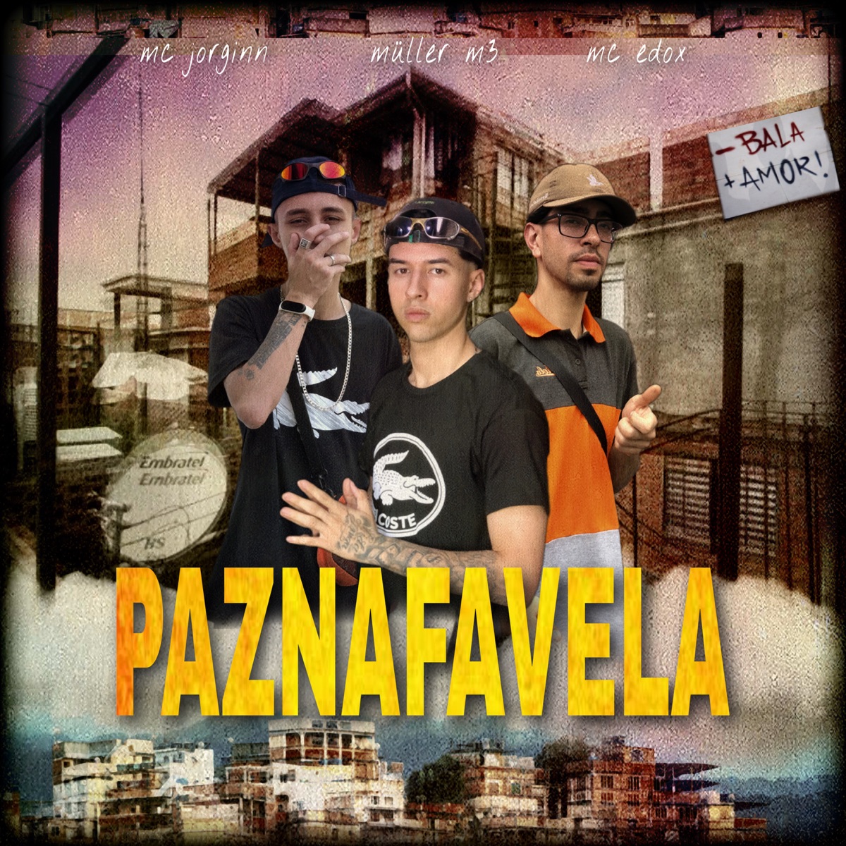 Paz na Favela - Single by MÜLLER M3, Mc Jorginn & Mc Edox album cover