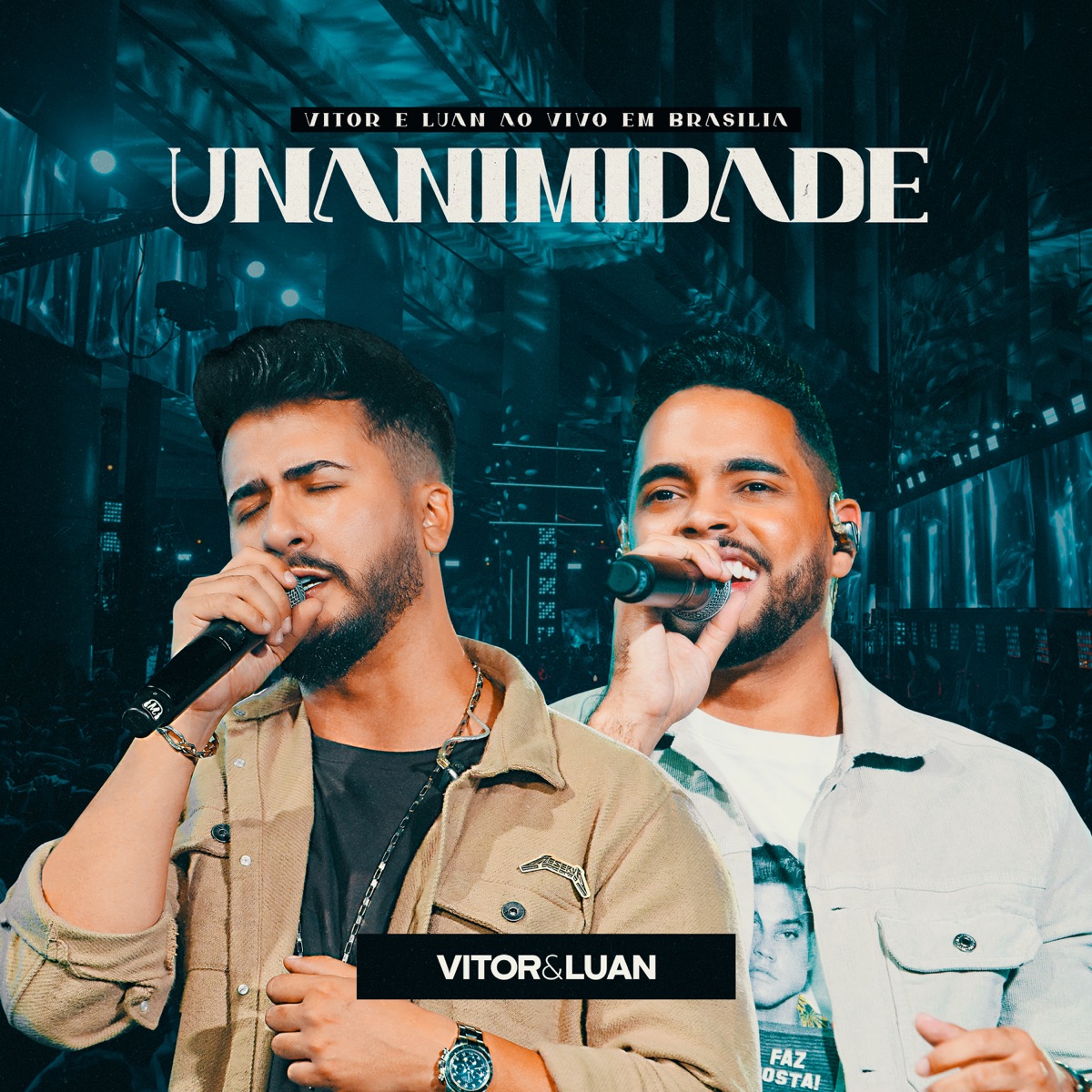 Unanimidade (Ao Vivo) - Single by Vitor e Luan album cover