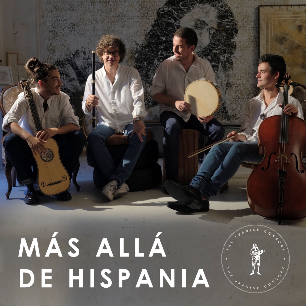 Más Allá De Hispania (feat. Jon Wasserman, Carlos Cano Escribá, Santiago Lowe & Victor Gallego) - Single by The Spanish Consort album cover