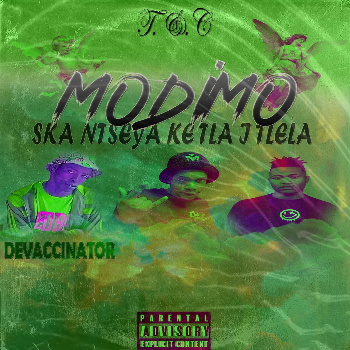 Modimo Ska Ntseya (feat. Devaccinator) - Single by TC. album cover