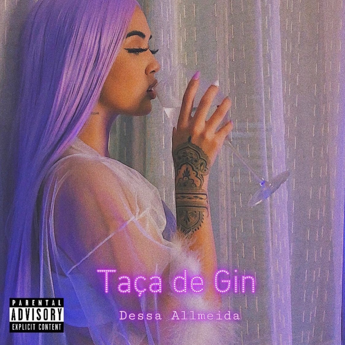 Taça de Gin - Single by Dessa Allmeida album cover