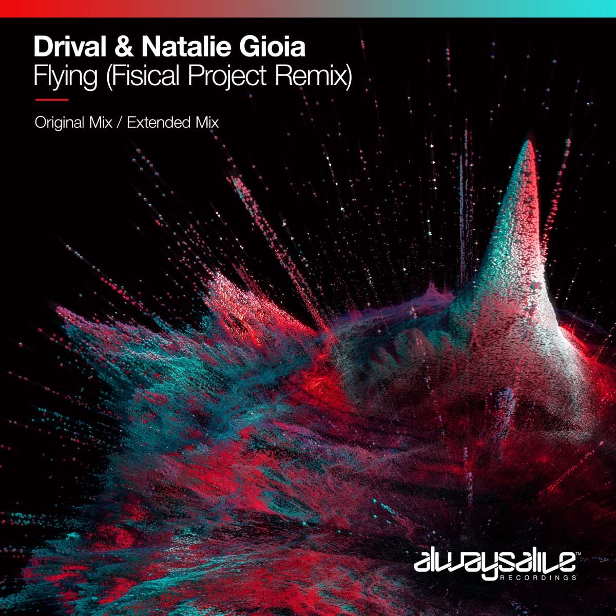 Flying (Fisical Project Remix) - Single by Drival & Natalie Gioia album cover