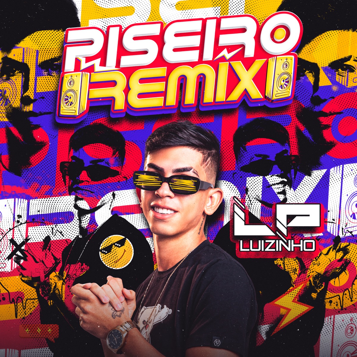 Piseiro Remix by Luizinho LP album cover