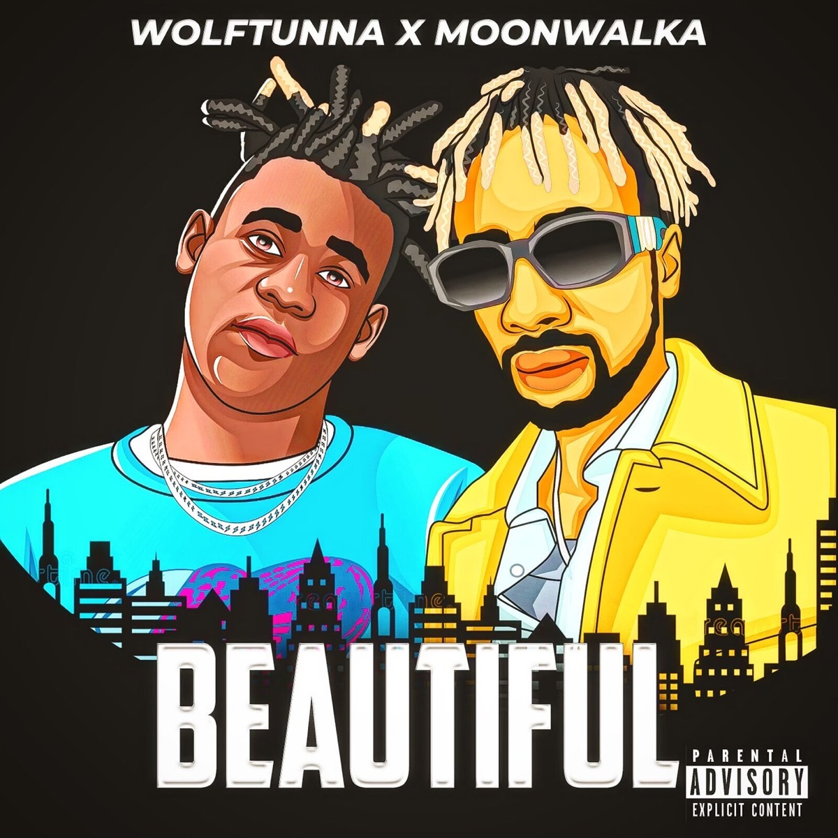 Beautiful - Single by WolfTunna & MoonWalka album cover