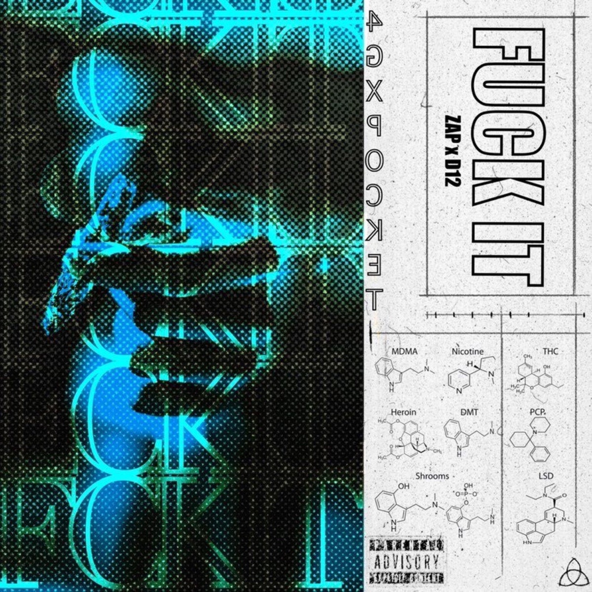 f**k it (feat. RIVIAN) - Single by Zap album cover