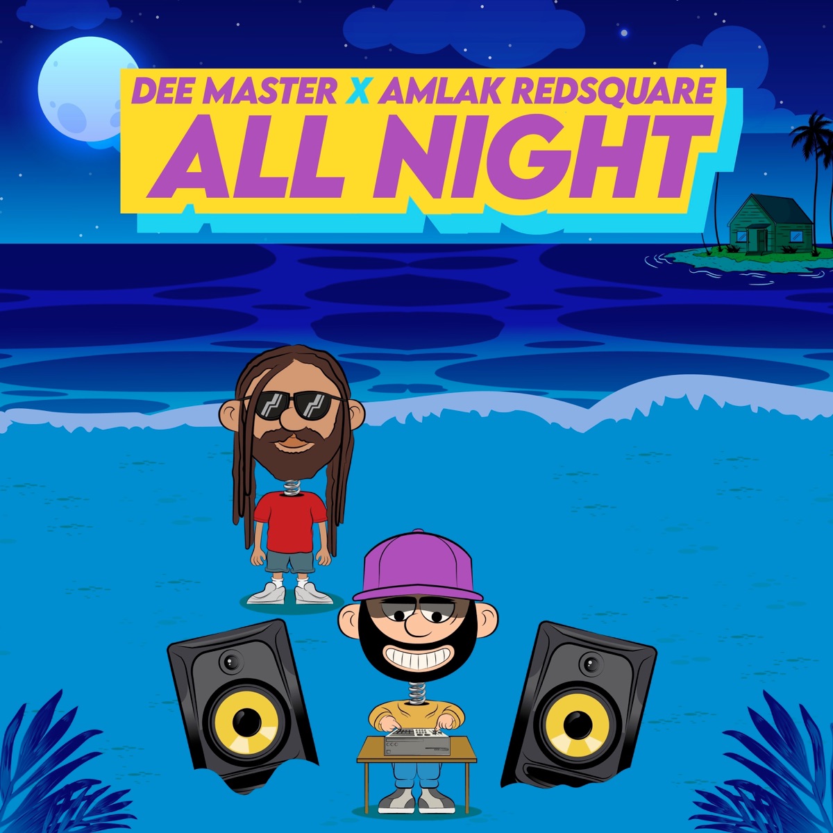 All Night - Single by Dee Master & Amlak Redsquare album cover