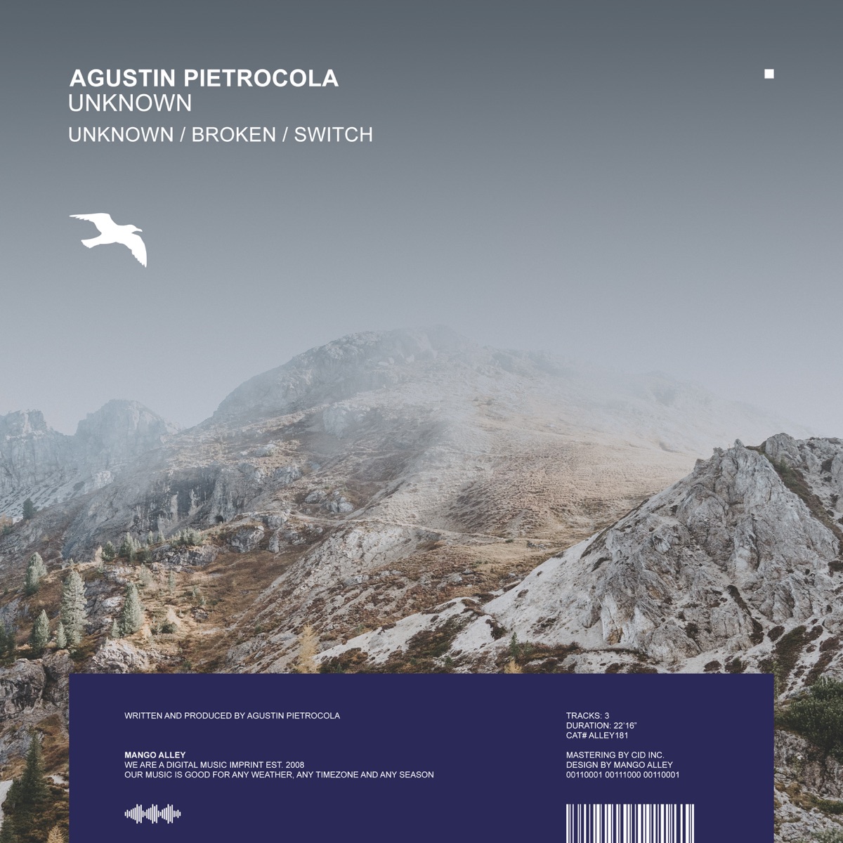 Unknown - Single by Agustin Pietrocola album cover