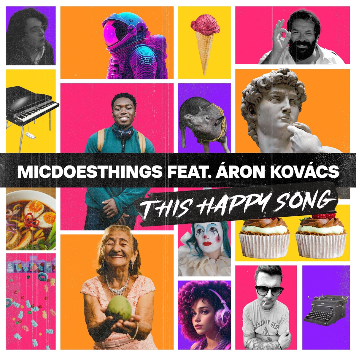 This Happy Song (feat. Áron Kovács) - Single by MicDoesThings album cover