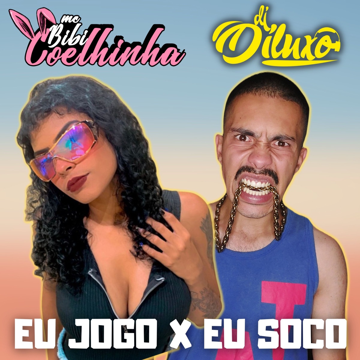 Eu Jogo X Eu Soco - Single by MC Bibi Coelhinha & DJ DILUXO album cover