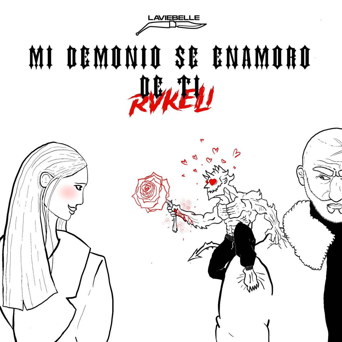 Mi Demonio se Enamoró de Ti - EP by Rvkeli 13 & Geckodelarue album cover