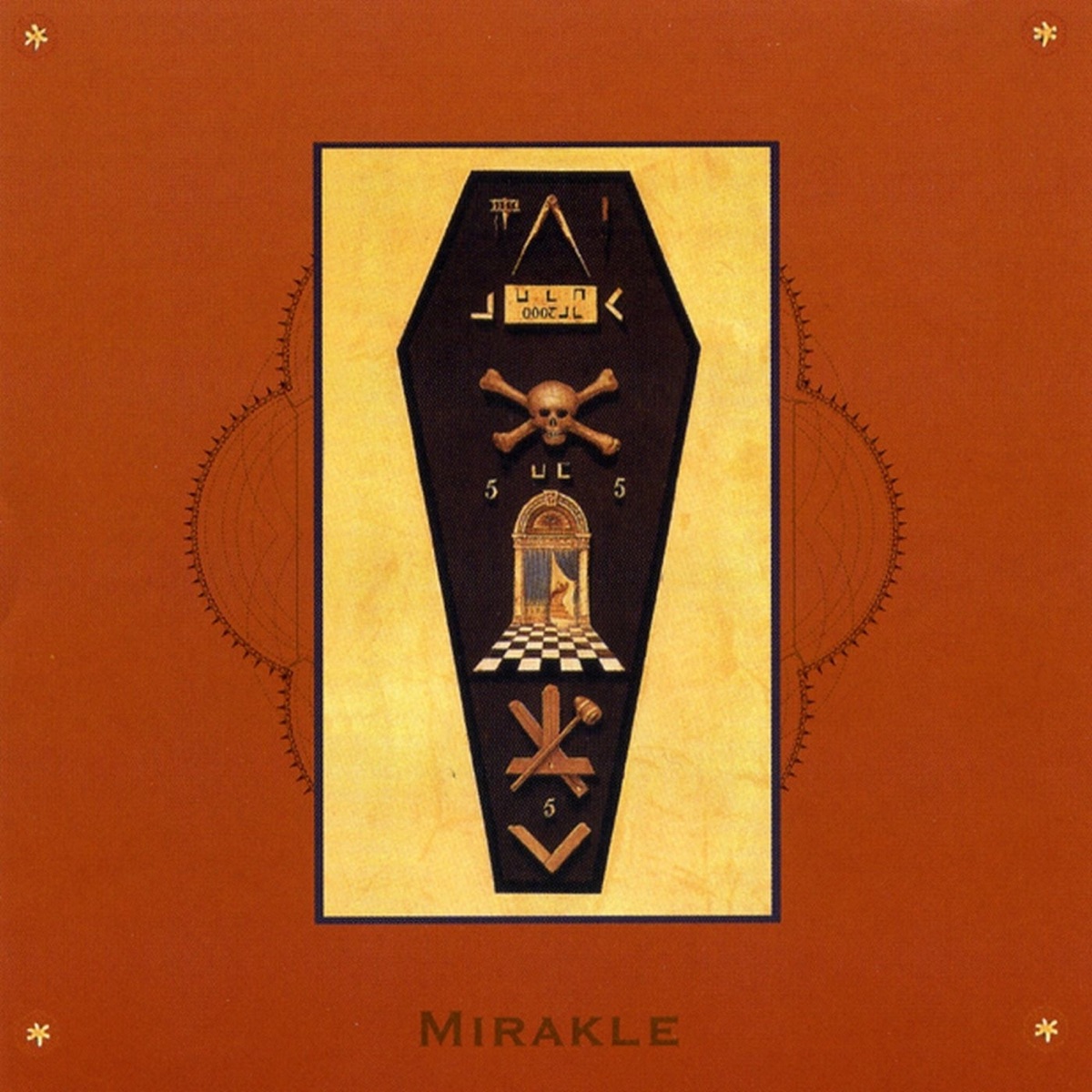 Mirakle by Derek Bailey, Jamaaladeen Tacuma & Calvin Weston album cover