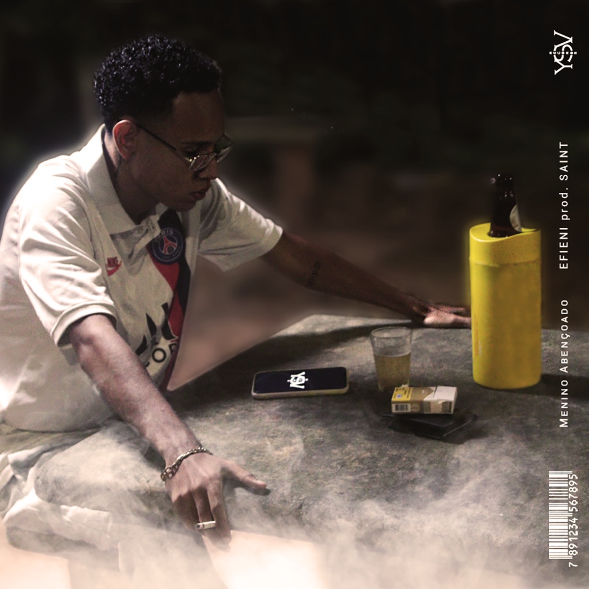 Menino Abençoado - Single by Efieni & Saint album cover