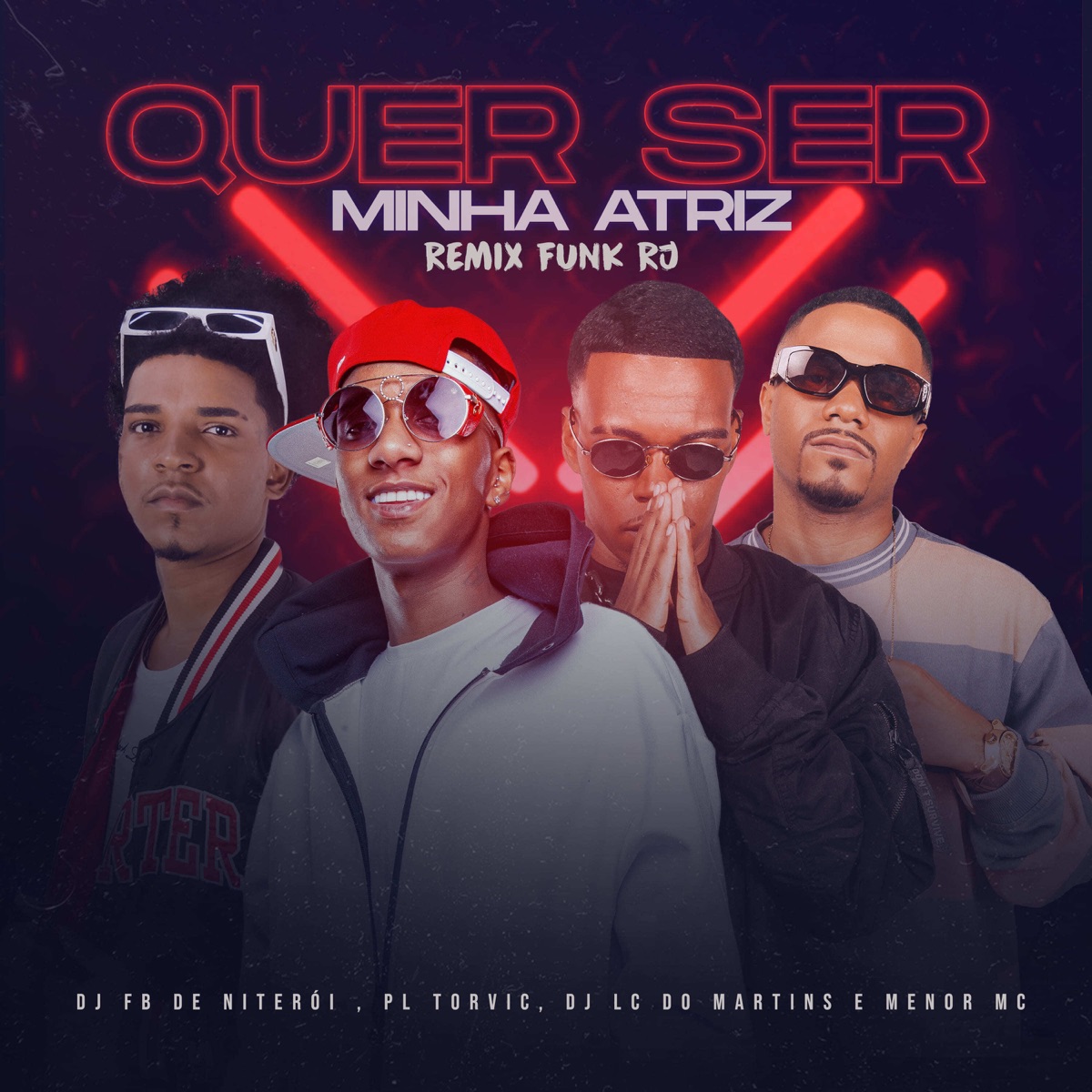 Quer Ser Minha Atriz (Remix Funk RJ) - Single by Menor MC & PL Torvic album cover