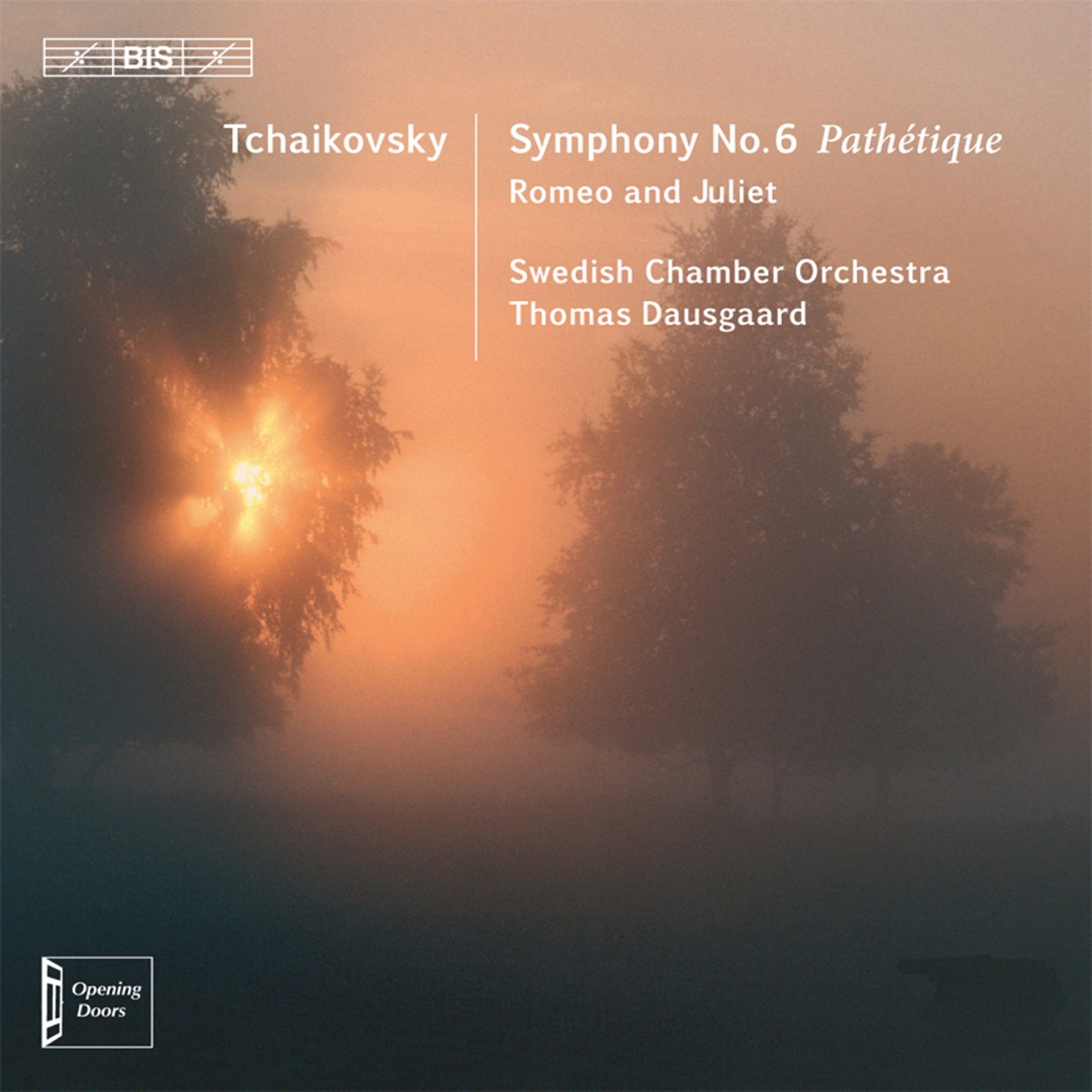 Tchaikovsky: Symphony No. 6, "Pathétique" - Romeo & Juliet by Svenska Kammarorkestern & Thomas Dausgaard album cover