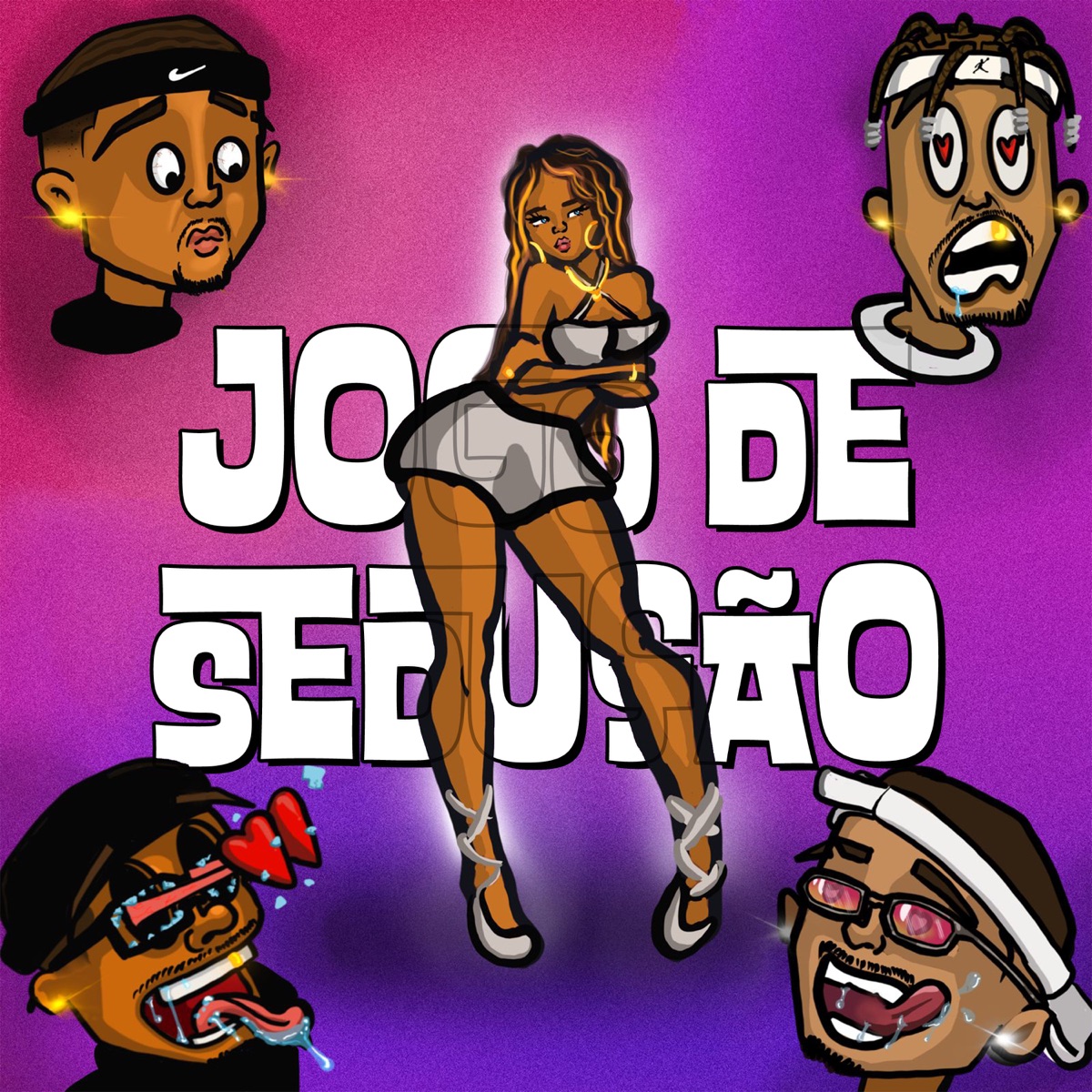 Jogo de Sedução (feat. Zinga) - Single by MC Didi, MenorBom & Mc Pellegrine album cover