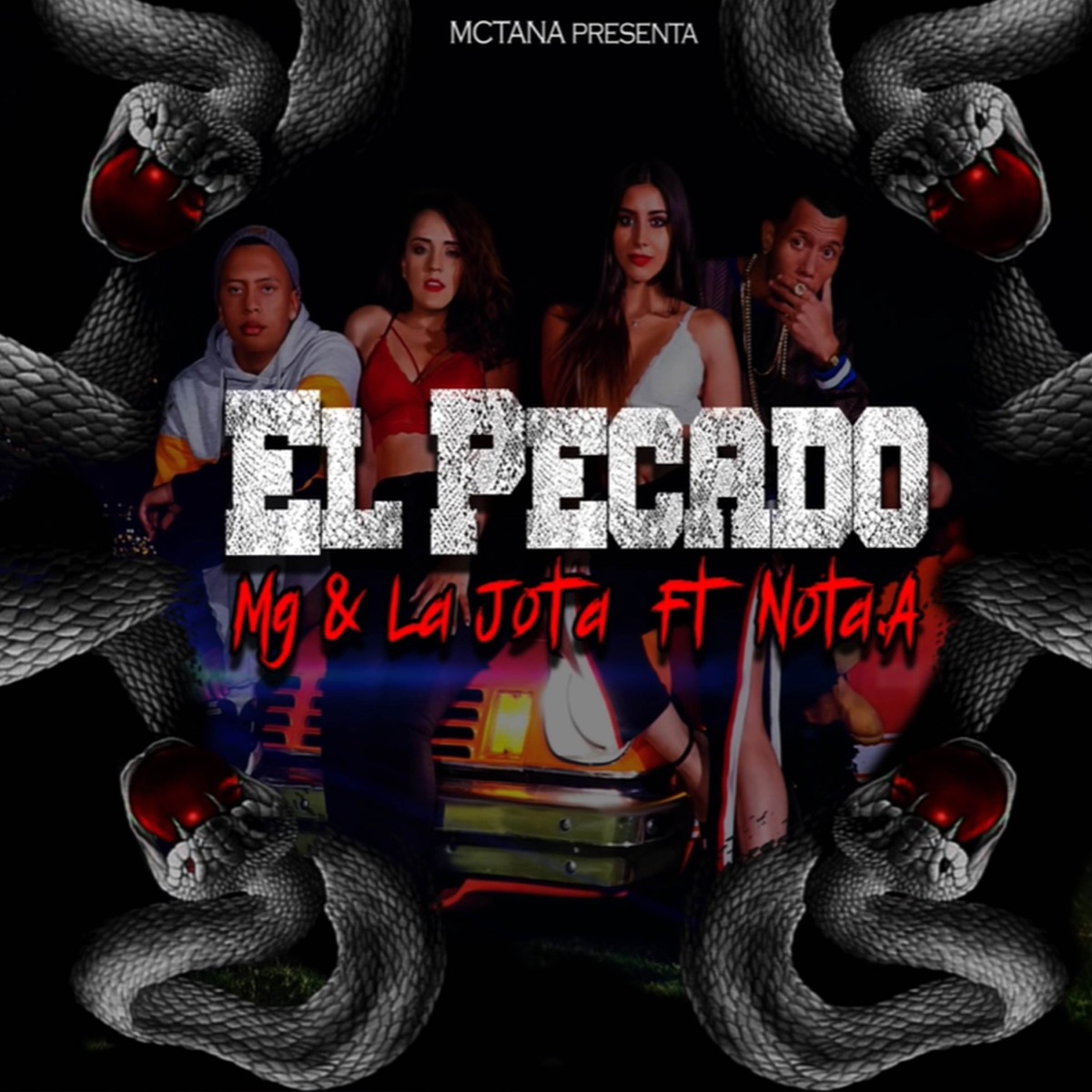 El Pecado - Single by Mc Tana, Nota A, MG La Nueva Melodia & Yo Soy La Jota album cover