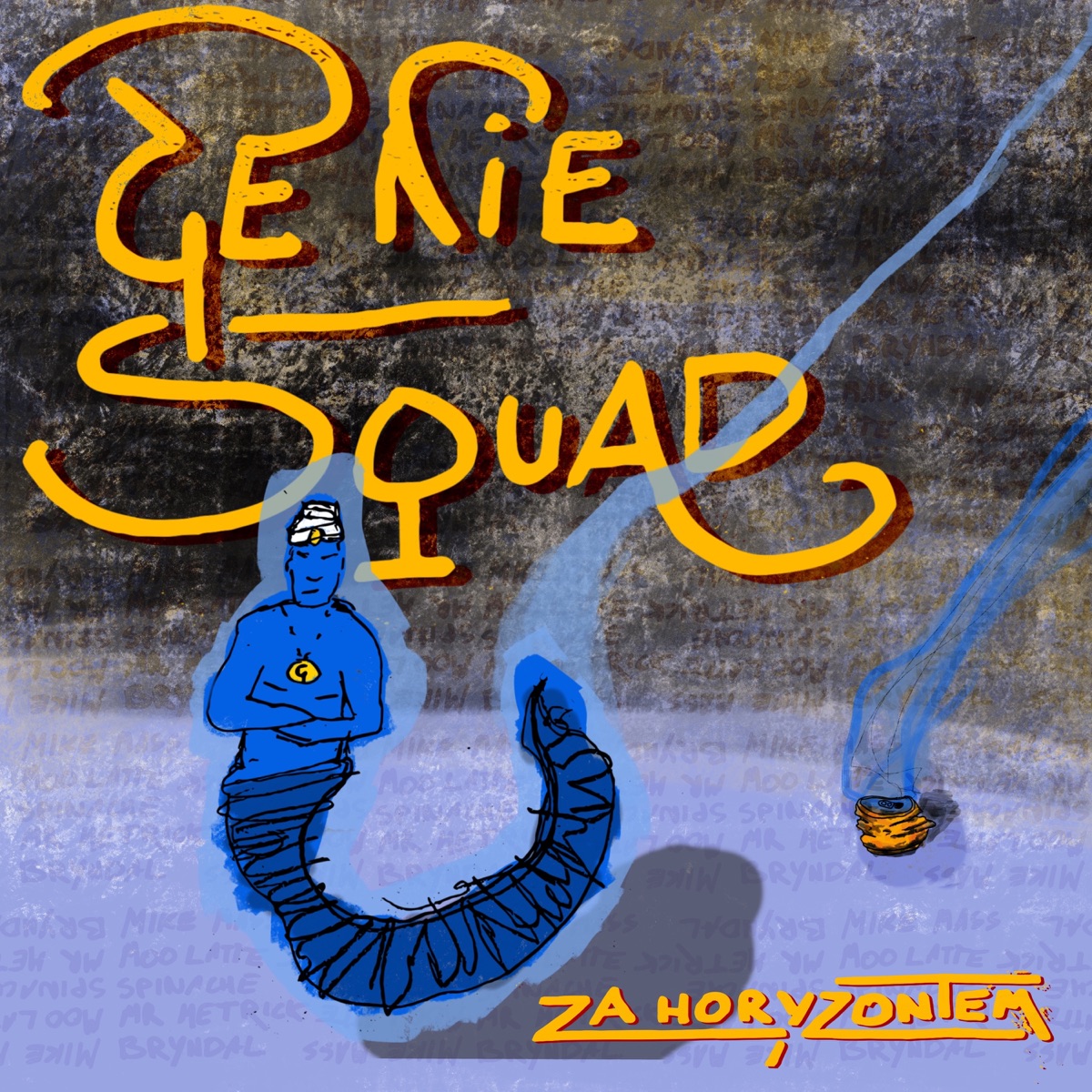 Za horyzontem (Genie Squad 2) [feat. Moo Latte & Mike Mass] - Single by MRmetrick, Bryndal & Spinache album cover