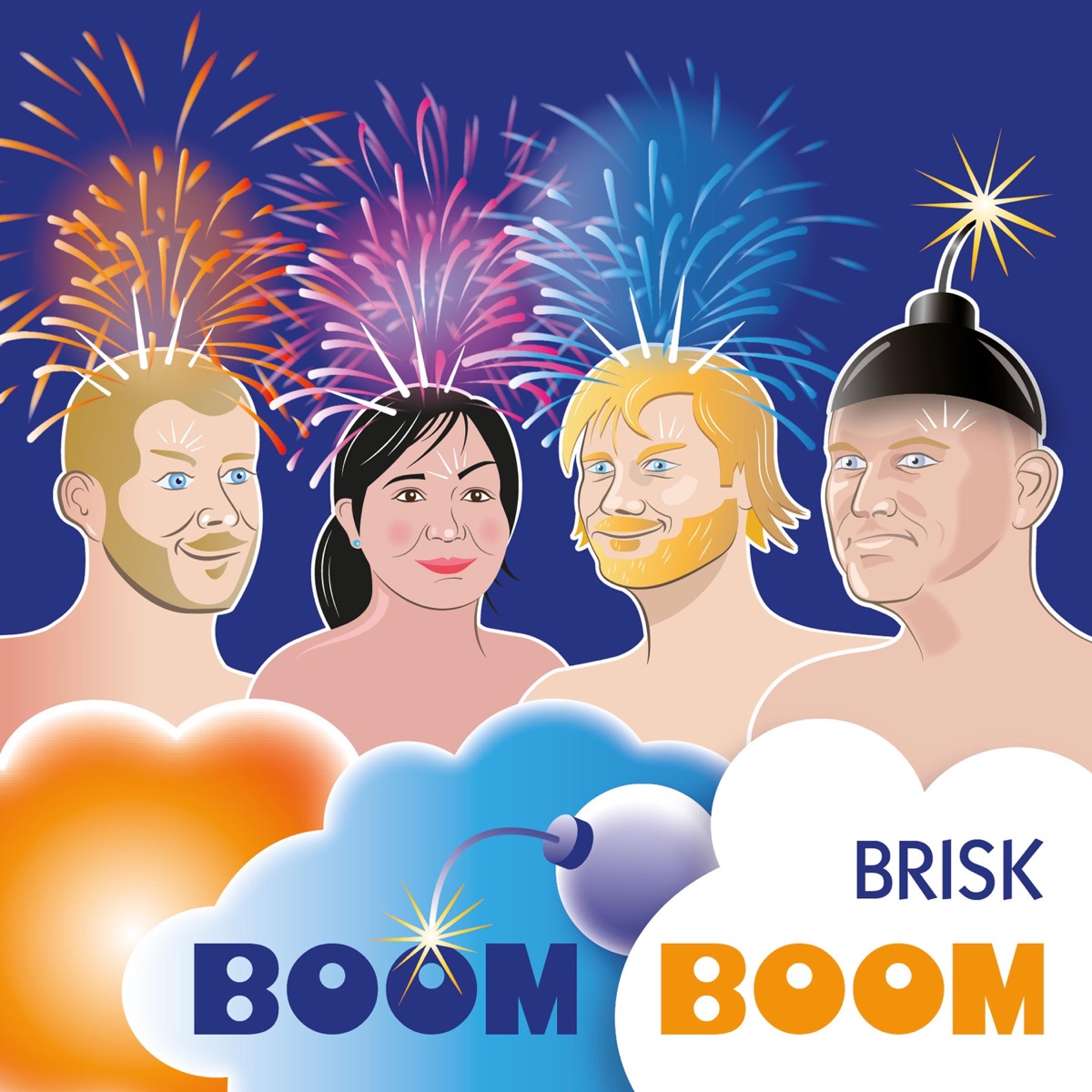 Boom Boom by Brisk album cover