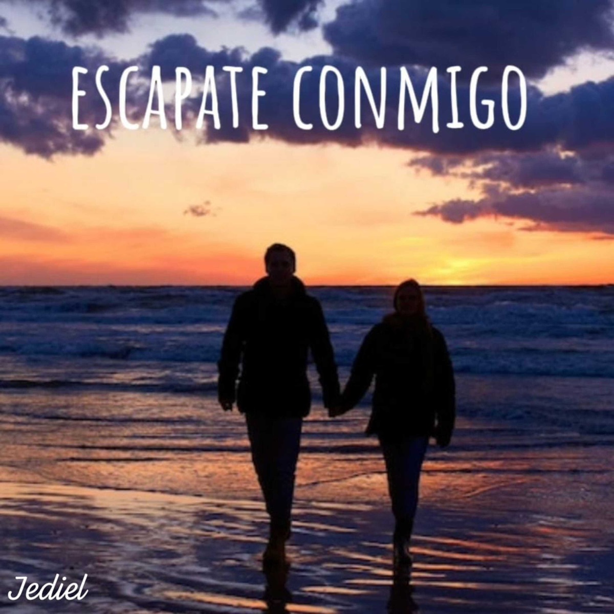 Escápate conmigo (Remix) - Single by Jediel album cover