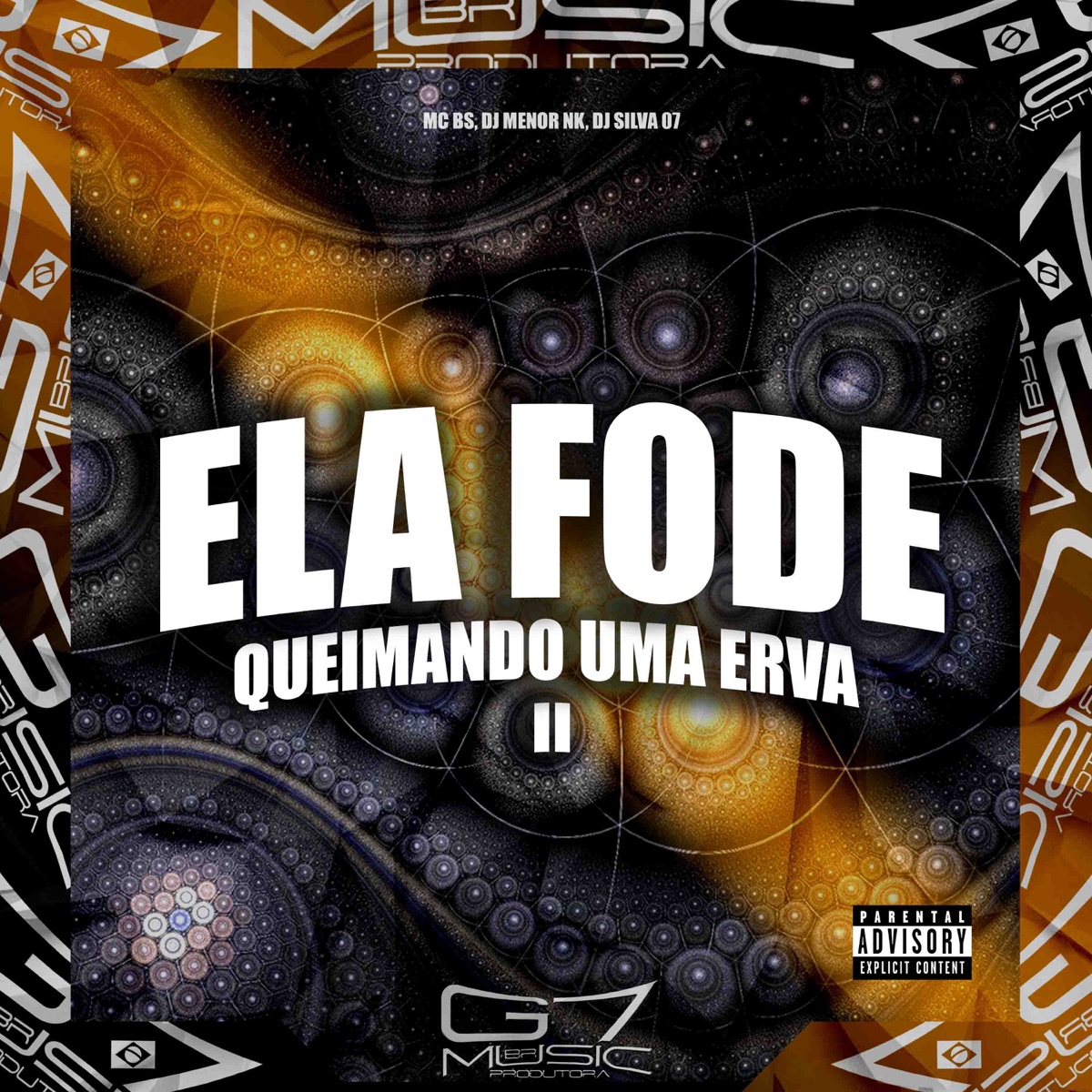 Ela Fode Queimando uma Erva 2.0 - Single by DJ MENOR NK, Mc BS & Dj Silva 07 album cover