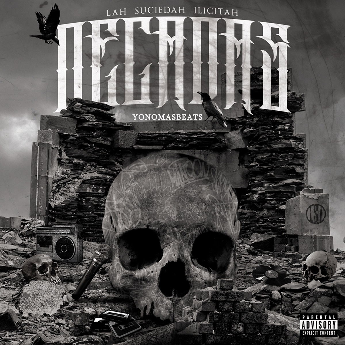 Decadas by Lah Suciedah Ilicitah & yonomasbeats album cover