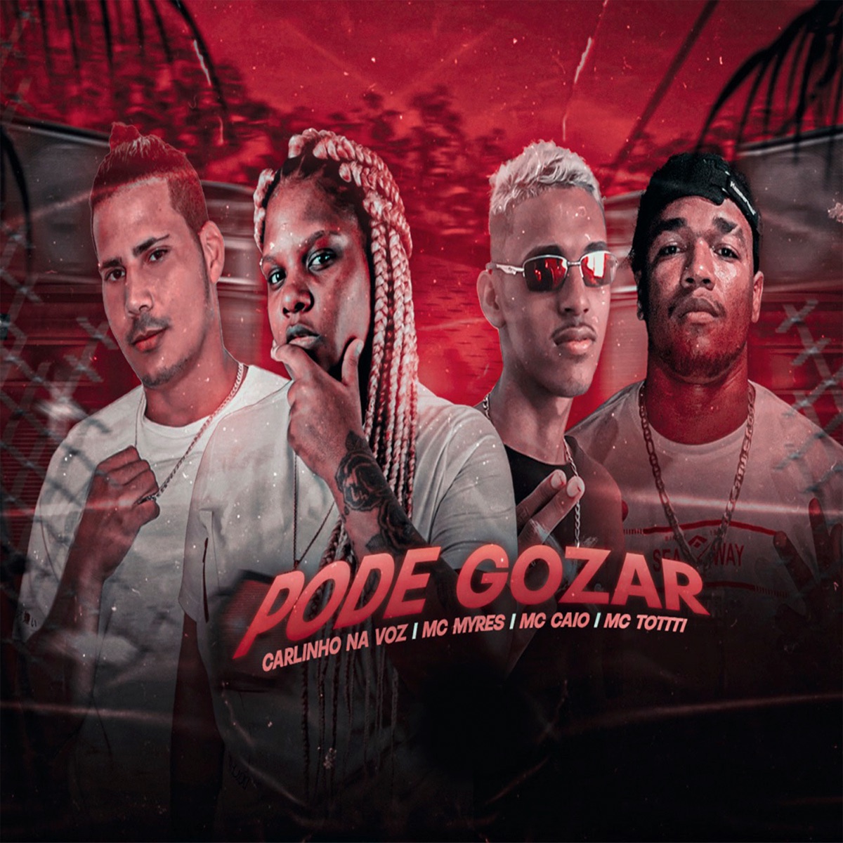 Pode Gozar - Single by carlinhos na voz, Mc Myres, mc totti & Mc Caio do Recife album cover
