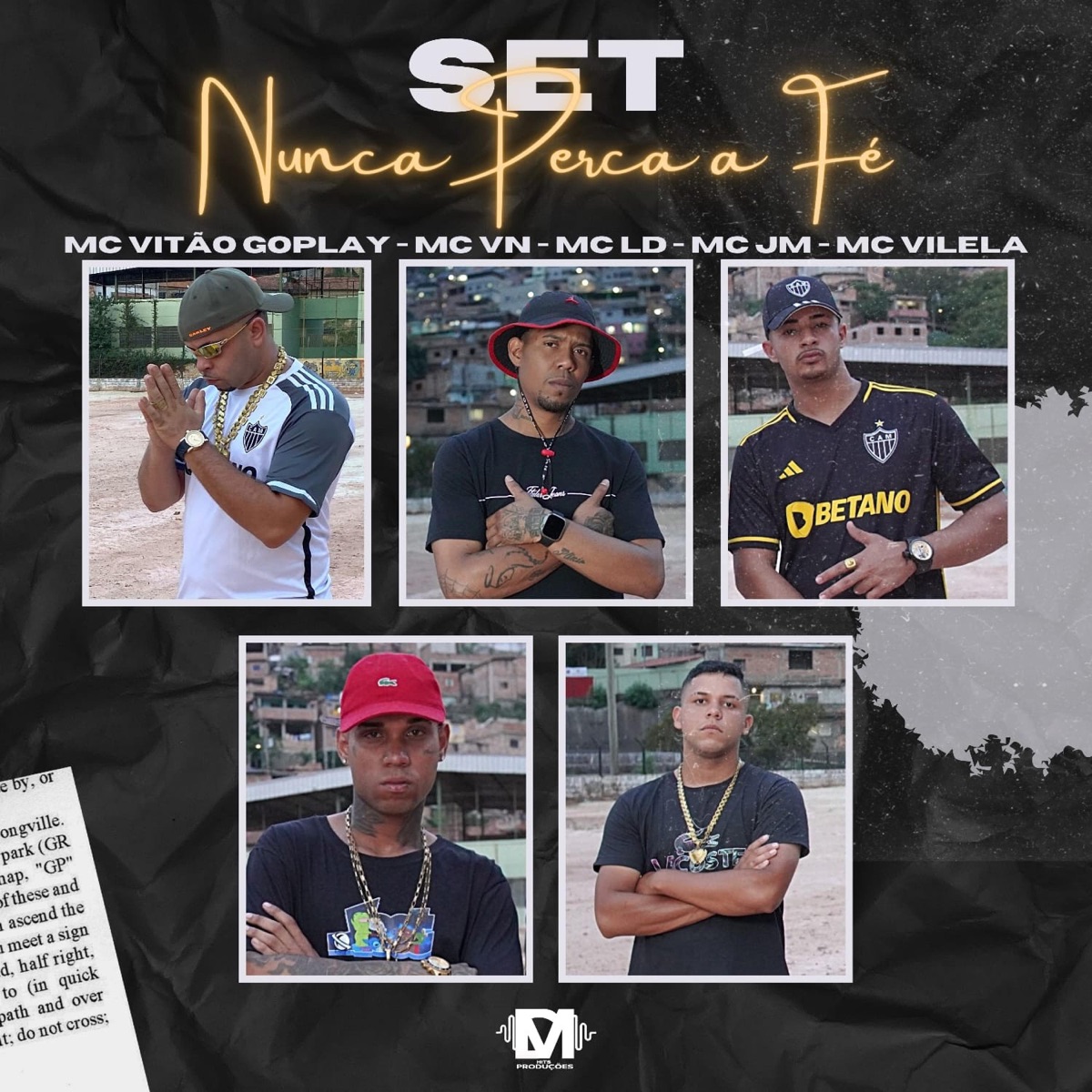 Set Nunca Perca Fé (feat. Mc Vitão Goplay, Mc Vn, Mc Ld, Mc Jm & Mc Vilela) - Single by Dm Hits Produções album cover