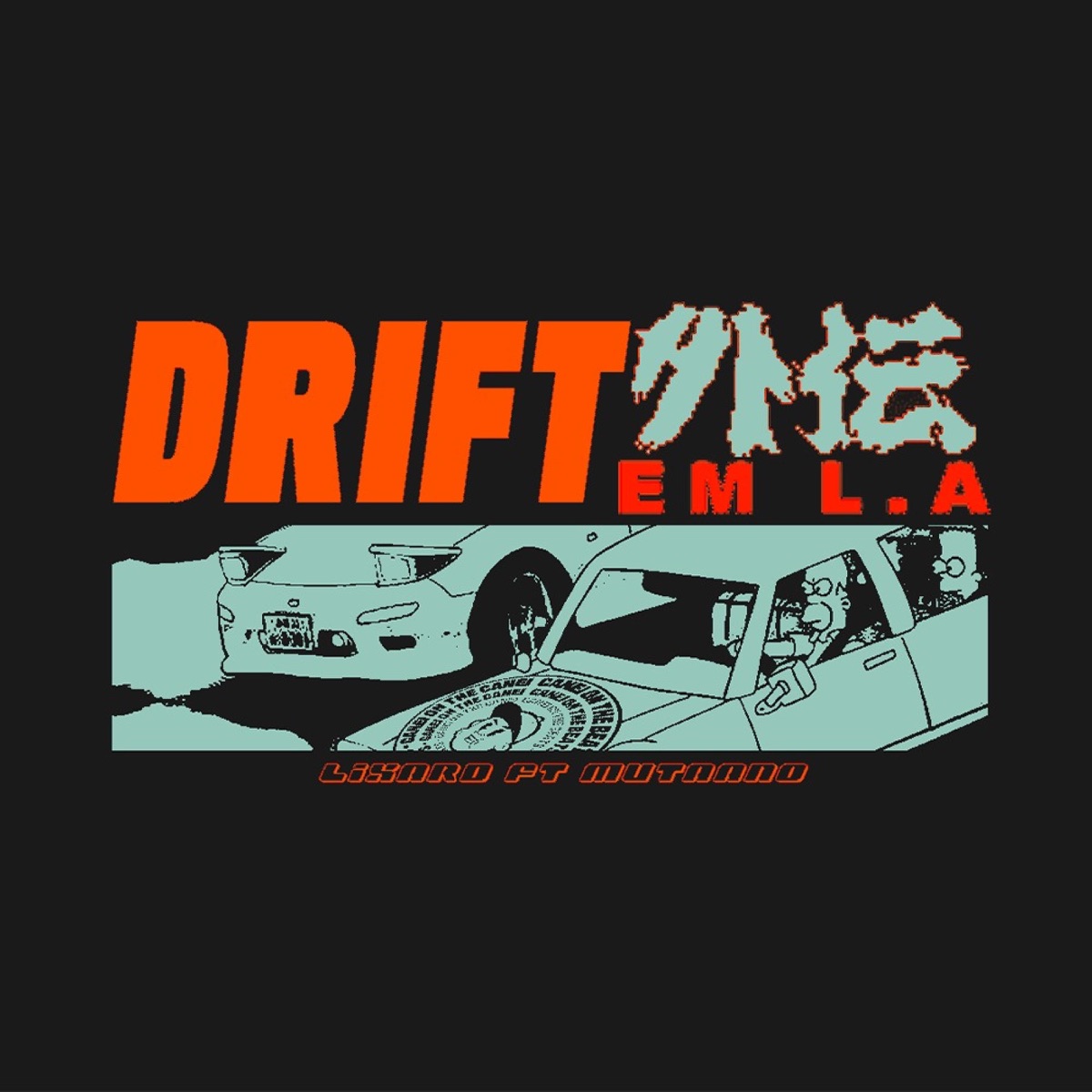 Drift em L.A (feat. Mutaano & Canei) - Single by Lixard album cover