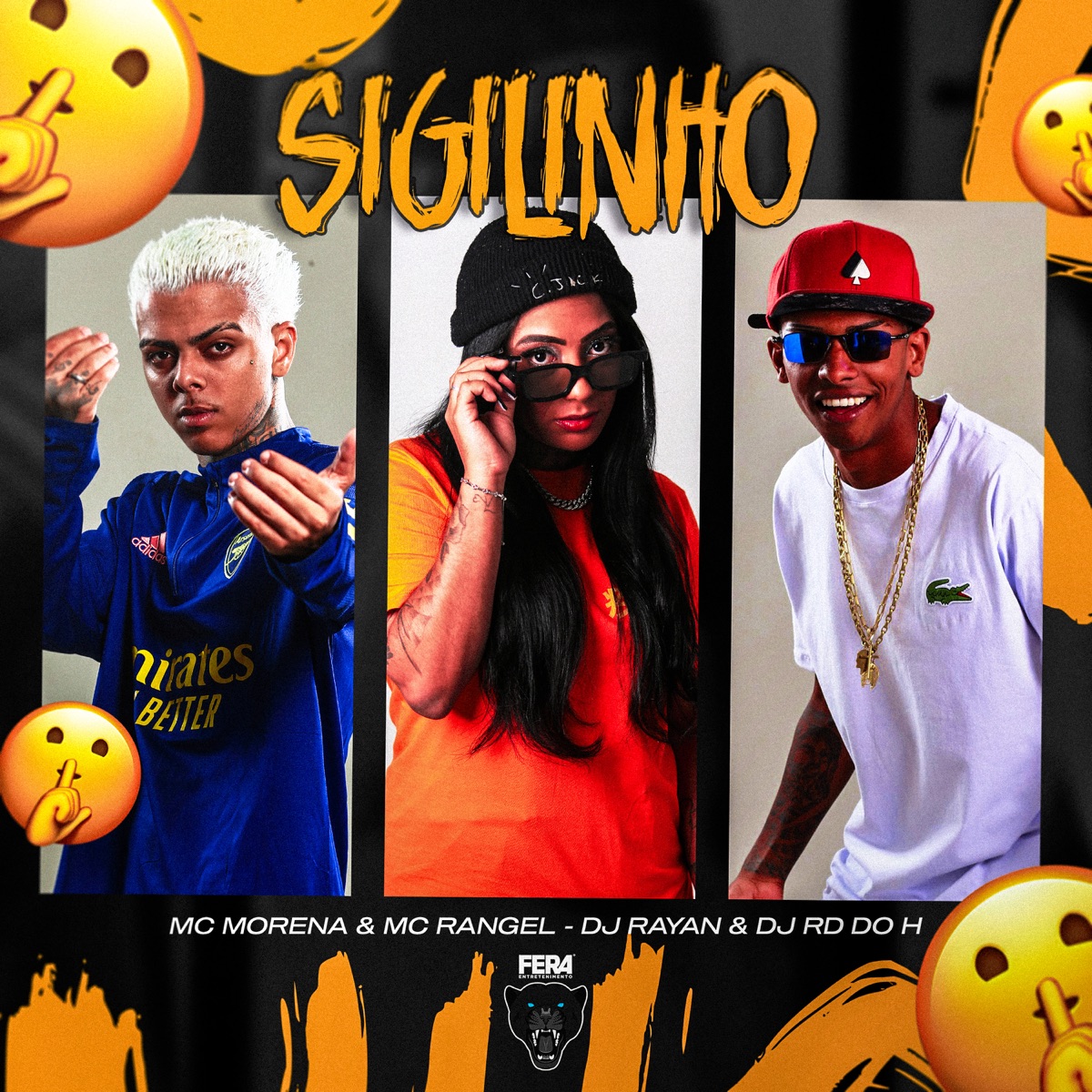 Sigilinho (feat. DJ RD DO H) - Single by MC Morena, MC RANGEL & Dj Rayan album cover