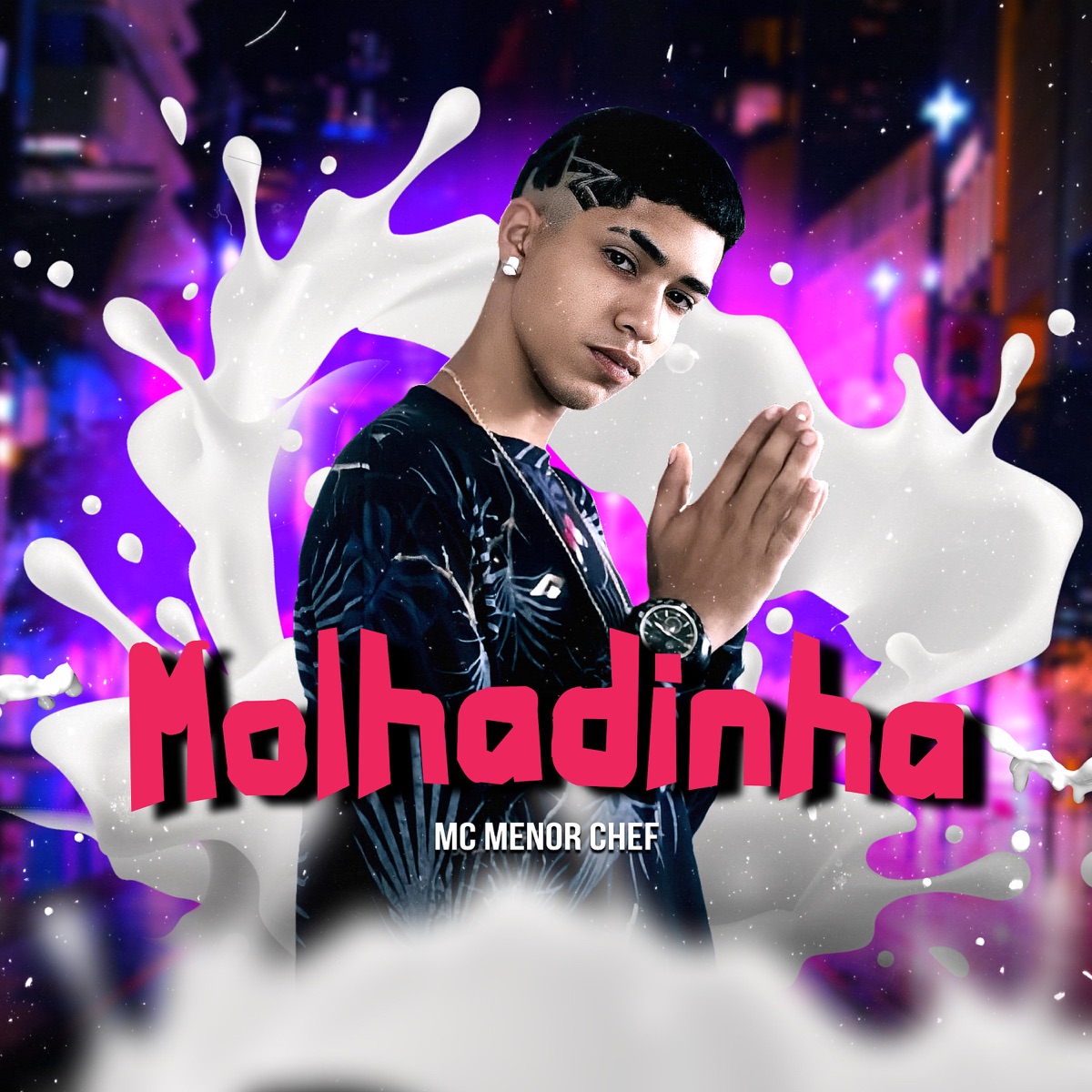 Molhadinha - Single by Mc MenorChefe & Laryssa Real album cover