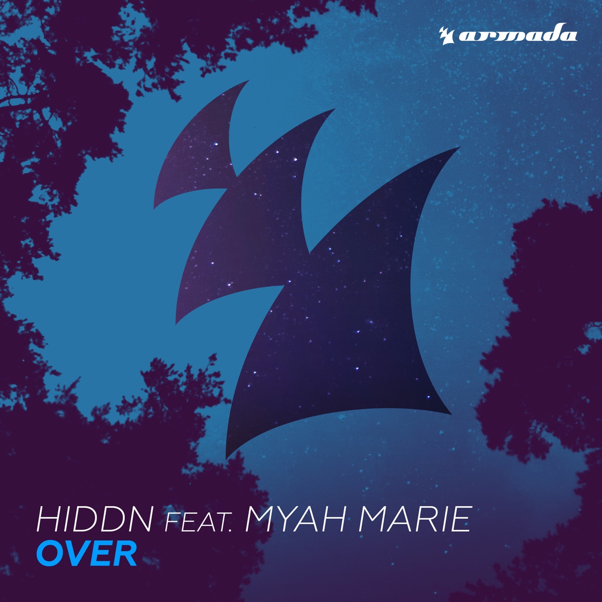Over (feat. Myah Marie) - Single by HIDDN album cover