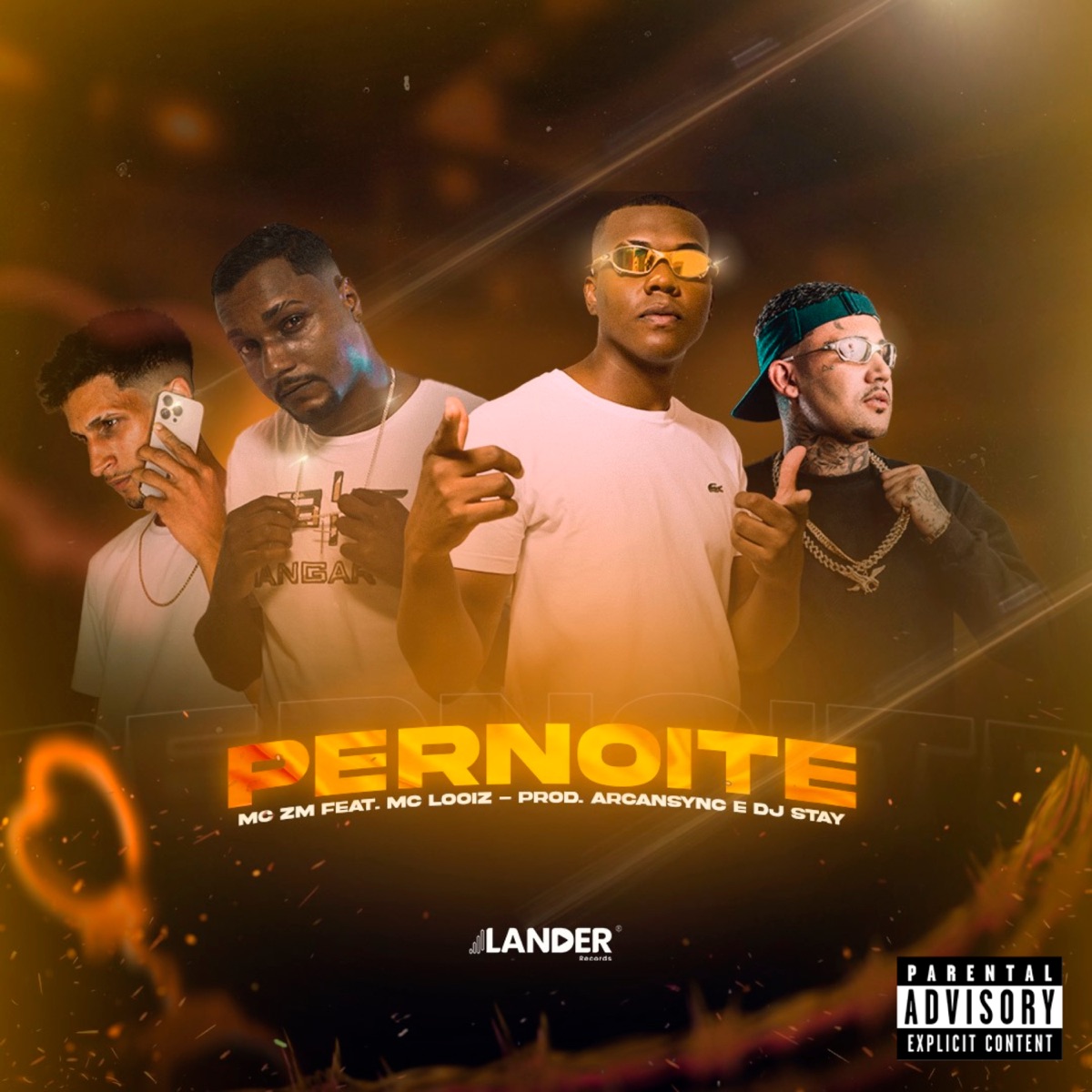 Pernoite (feat. Mc Looiz, dj stay & Arcansync) - Single by Mc Zm album cover