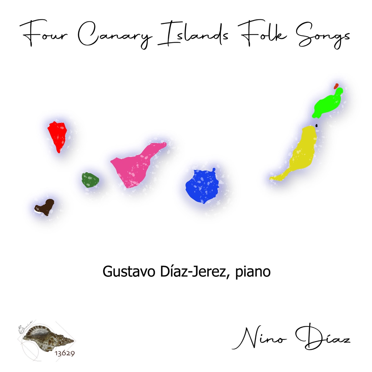 Four Canary Islands Folk Songs - EP by Gustavo Diaz Jerez & Nino Díaz album cover
