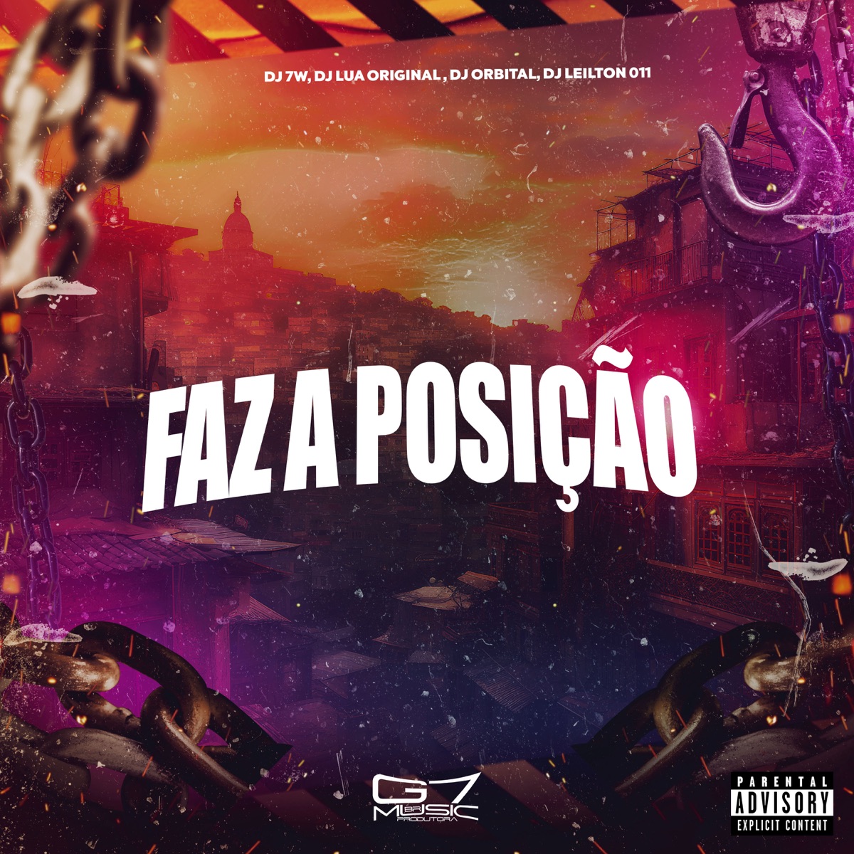 Faz a Posição (feat. DJ LEILTON 011) - Single by DJ 7W, DJ Lua Original & DJ ORBITAL album cover