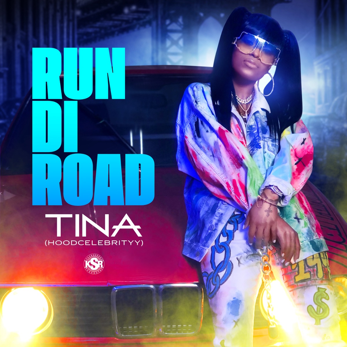 Run Di Road - Single by Tina (Hoodcelebrityy) album cover