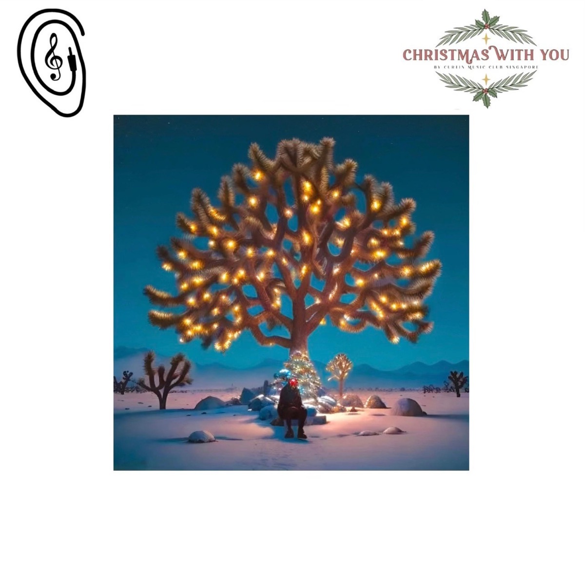Christmas with you (feat. Gi Deon & Curtin Music Club Singapore) - Single by icen album cover