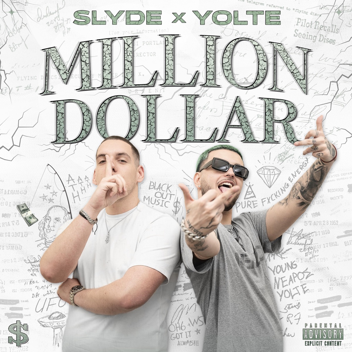 Million Dollar - Single by Slyde & Yolte album cover