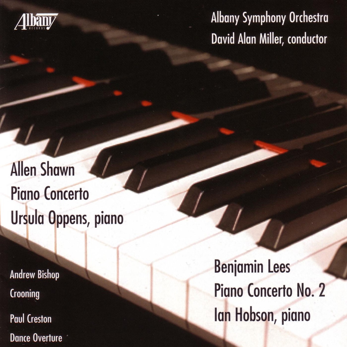 Shawn/Lees by Albany Symphony Orchestra & David Alan Miller album cover