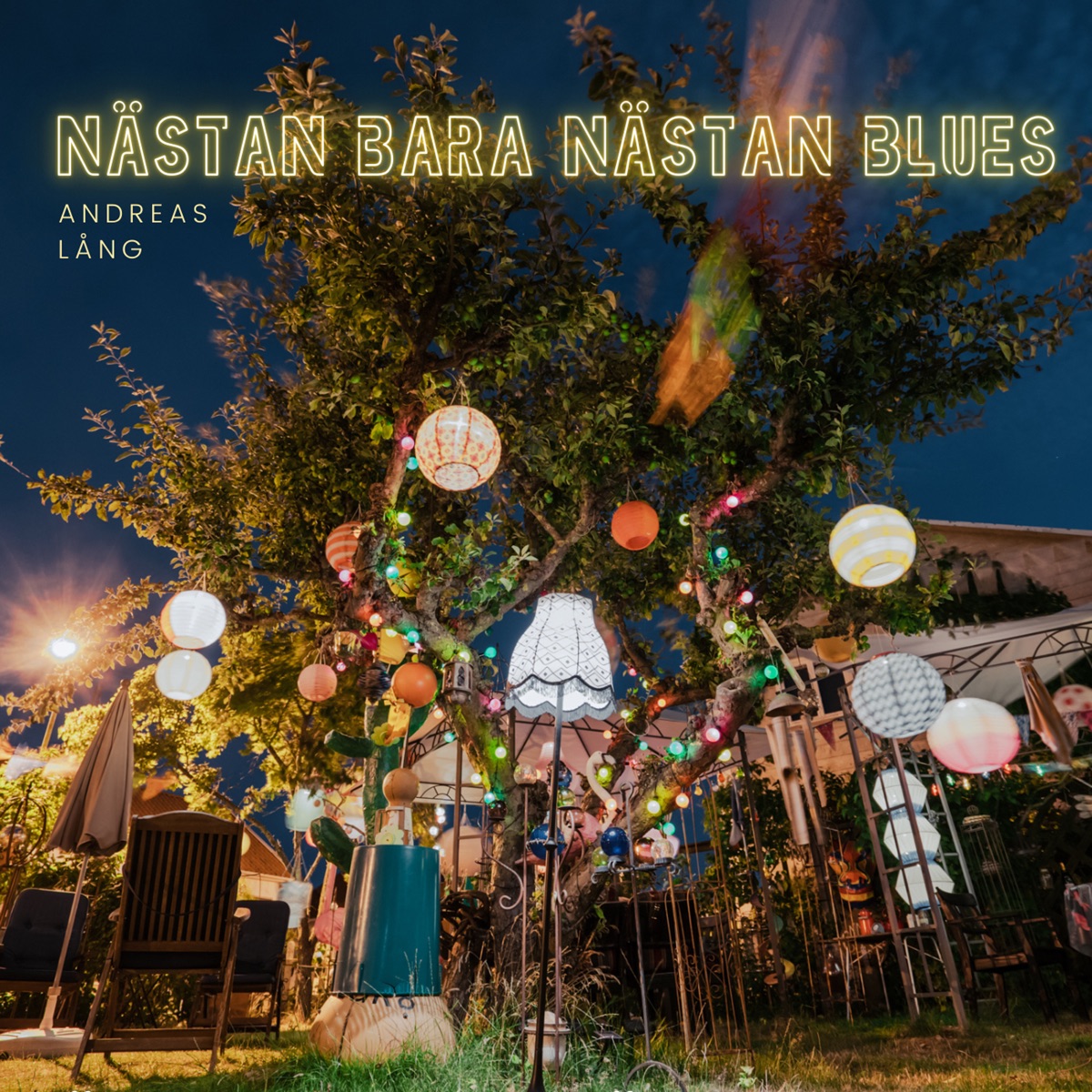 Nästan bara nästan blues / Tom's Garage by Andreas Lång album cover