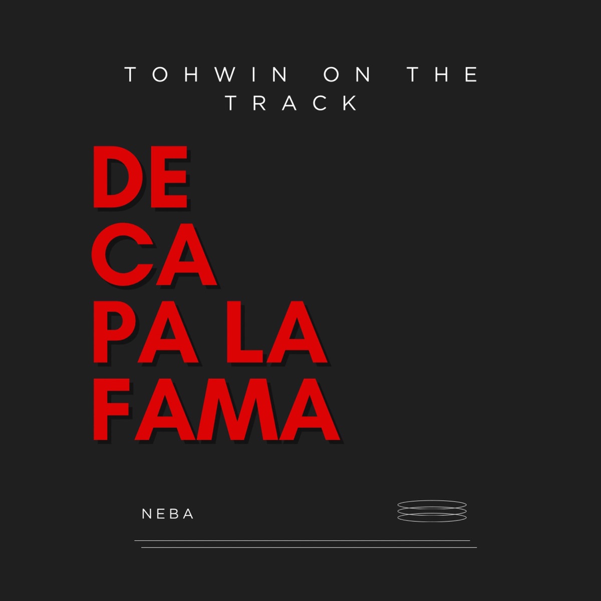 De ca pa la fama (feat. Neba) - Single by Tohwin on the track album cover