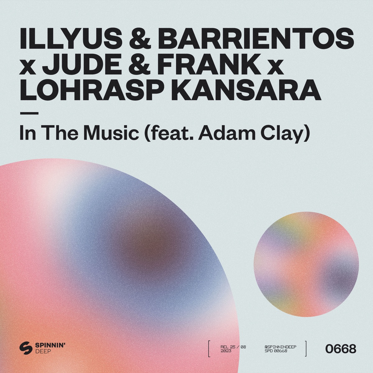 In The Music (feat. Adam Clay) - Single by Illyus Barrientos, Jude & Frank & Lohrasp Kansara album cover