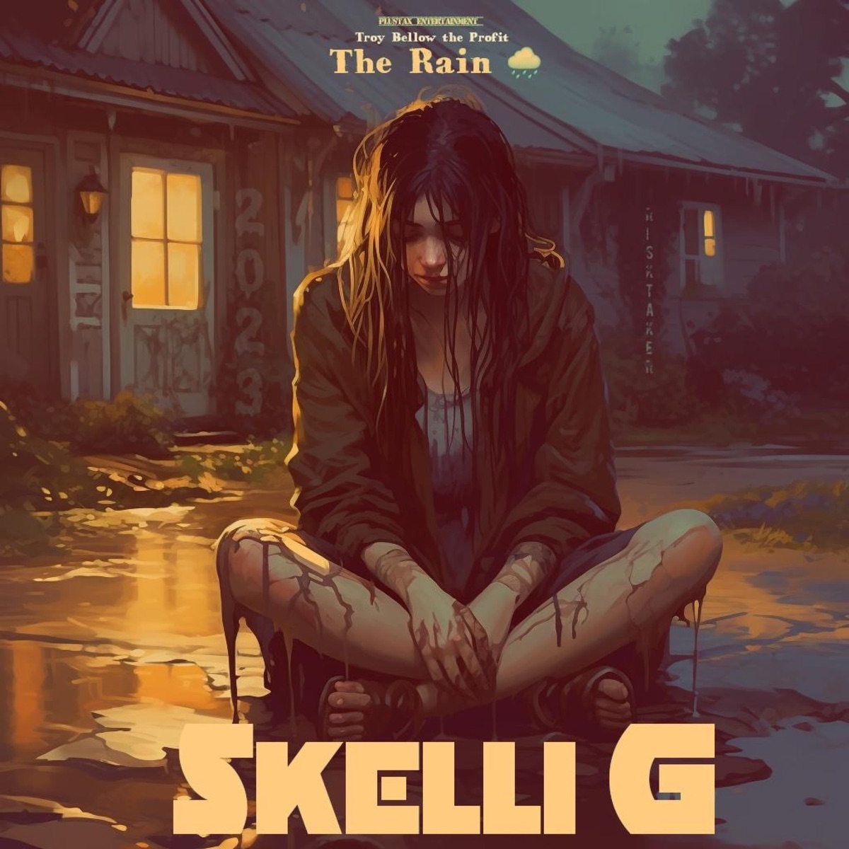 The Rain (feat. Skelli G) - Single by Troy Bellow the Profit & Risktaker Rockstarz album cover
